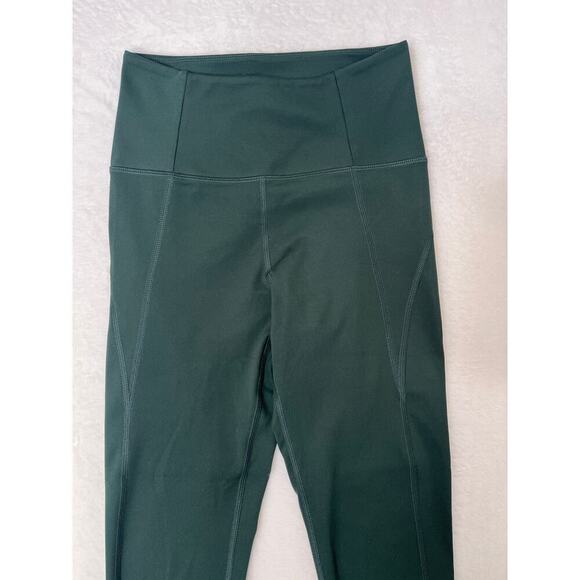 Girlfriend Collective High Rise Compressive Legging Moss Green sz S Activewear - Picture 3 of 7